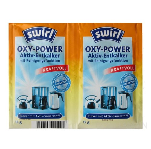 SWIRL OXY-POWER Aktiv-Entkalker Doppelbeutel mit 2x 15 g