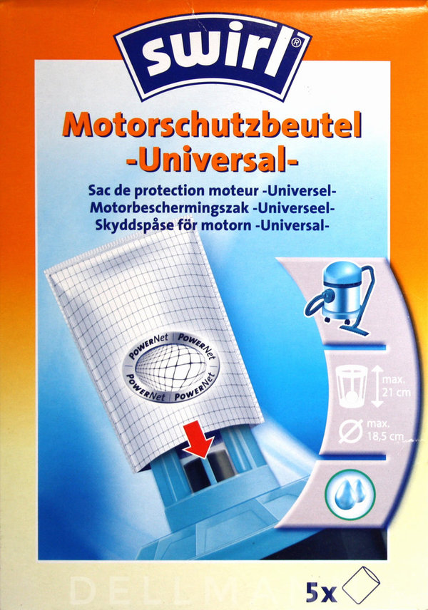 Swirl Motorschutzbeutel - universal - 5 Beutel