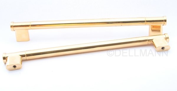 Möbelgriff Metall BA 192 mm  goldfarbig Relinggriff