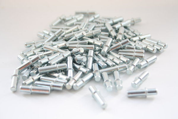 100 Metall - Bodenträger - blank - 5 mm Duplo