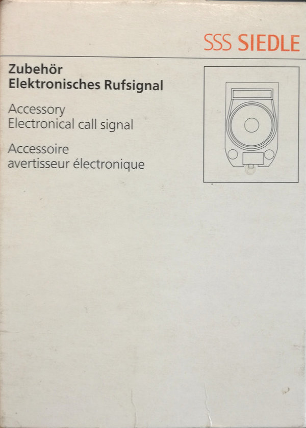 Siedle ZER 511-0 Zubehör Elektronisches Rufsignal PLATINE
