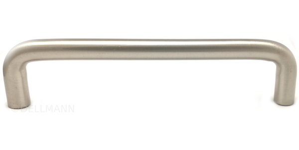 Möbelgriff Metall BA 128 mm Bügelgriff Edelstahloptik L=138 mm H= 32 mm