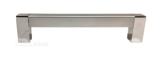 Möbelgriff Metall BA 96 mm glänzend - Bügelgriff 3-teilig Griff