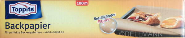Toppits Backpapier 100m x 38 cm XL -  4008871200303 - Gewerberolle