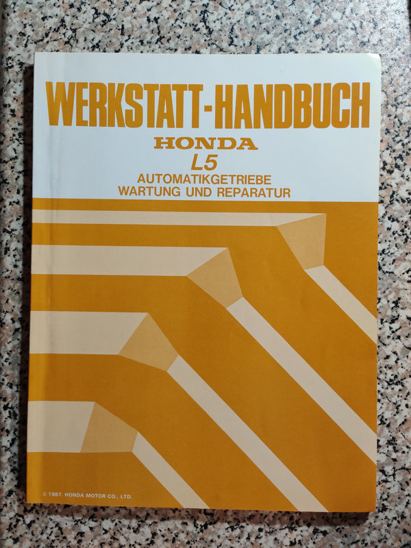 Honda Werkstatthandbuch L5 Automatikgetriebe - Wartung und Reparatur